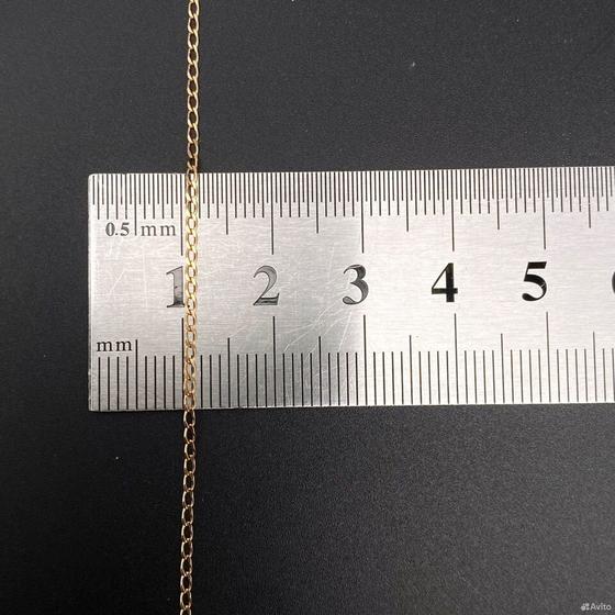 Золотая цепь 585пр. вес: 1,61гр. длина: 46см