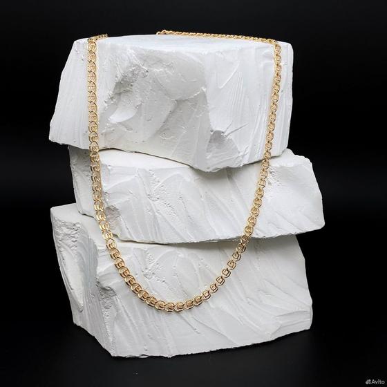 Золотая цепь 585пр. вес: 7,51гр. длина: 48см