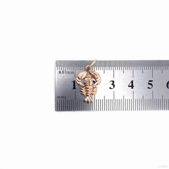 Золотая подвеска 585пр. вес: 1,74гр