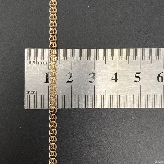 Золотой браслет 585пр. вес: 3,13гр. длина: 19,5см