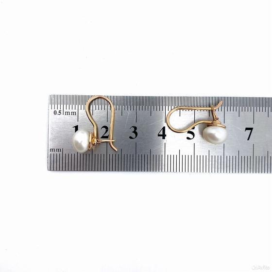 Золотые серьги с камнями 585пр. вес: 2,84гр