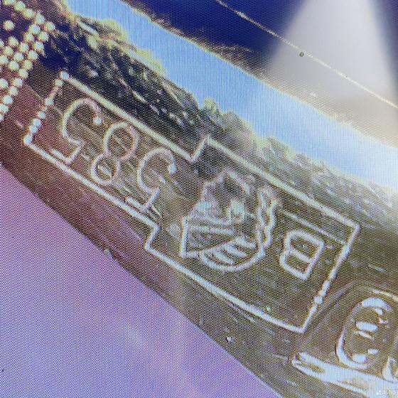 Золотой крест с камнями 585пр. вес: 0,51гр