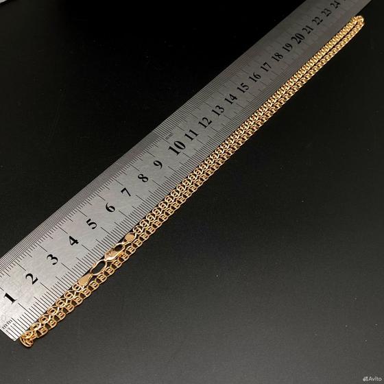 Золотая цепь 585пр. вес: 7,51гр. длина: 48см