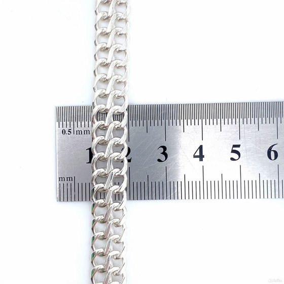 Серебряная цепь 925пр. вес: 58,54гр. длина: 58см