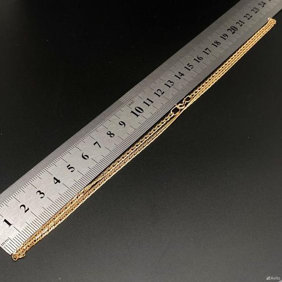 Золотая цепь 585пр. вес: 4,38гр. длина: 46см
