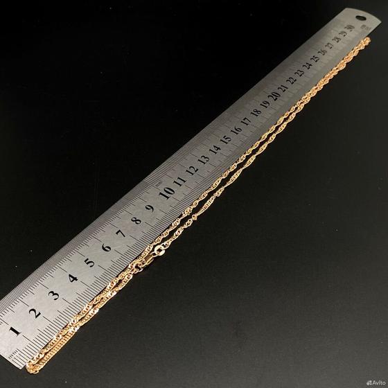 Золотая цепь 585пр. вес: 5,98гр. длина: 60см