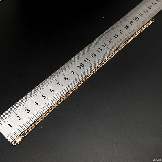 Браслет золотой 585пр. вес: 4,24гр. длина: 21,5см