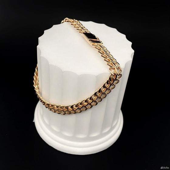 Золотой браслет 585пр. вес: 14,16гр. длина: 18,5см