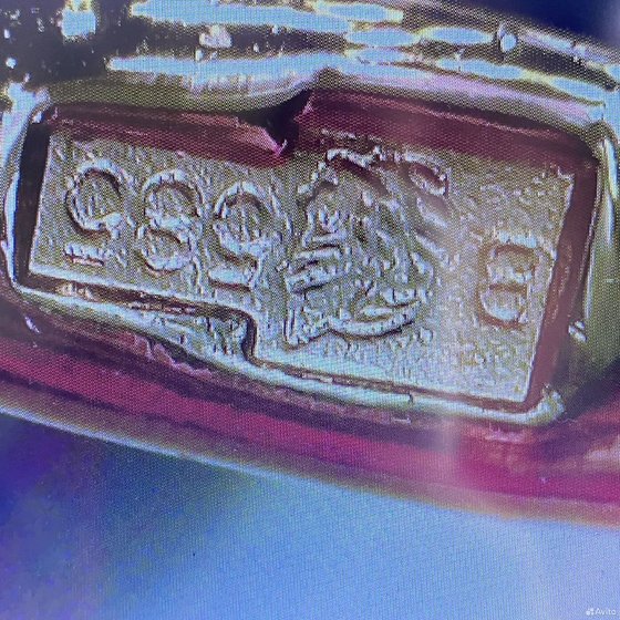 Золотое кольцо с камнями 585пр. размер: 17,2