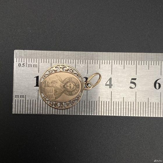 Золотая подвеска 583пр. вес: 1,27гр