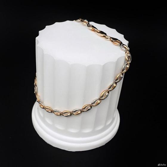 Золотой браслет 585пр. вес: 3,28гр. длина: 20см