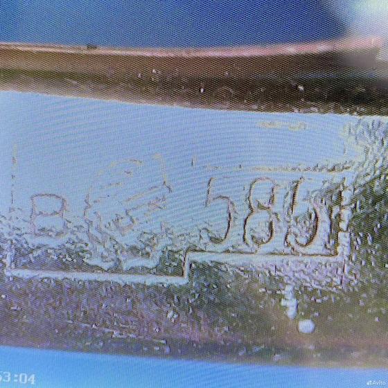 Золотые серьги с бриллиантами 585пр. вес: 2,20гр