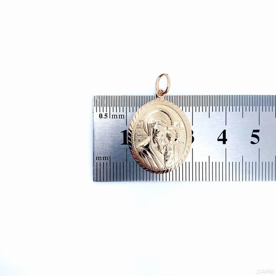 Золотая подвеска 585пр. вес: 2,09гр