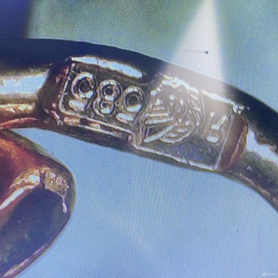 Золотой браслет 585пр. вес: 6,28гр. длина: 20см