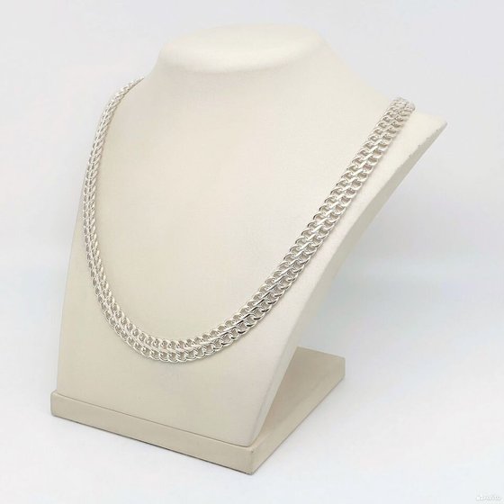 Серебряная цепь 925пр. вес: 58,54гр. длина: 58см