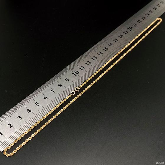 Золотая цепь 585пр. вес: 8,08гр. длина: 49см