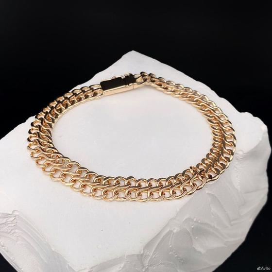 Золотой браслет 585пр. вес: 14,16гр. длина: 18,5см