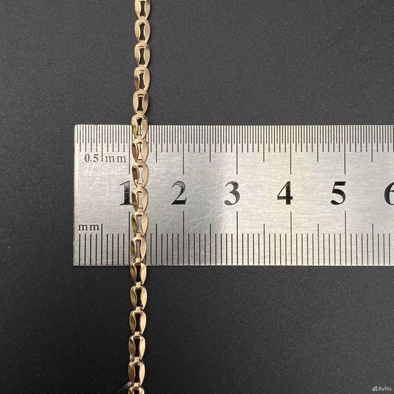 Золотая цепь 585пр. вес: 6,67гр. длина: 52см
