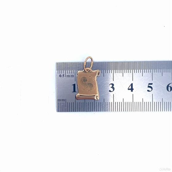Золотая подвеска 585пр. вес: 0,90гр