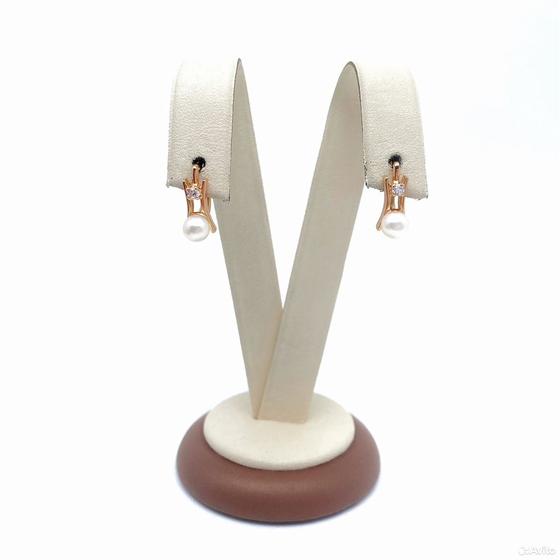 Золотые серьги с камнями 585пр. вес: 3,56гр