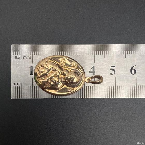 Золотая подвеска 585пр. вес: 1,53гр
