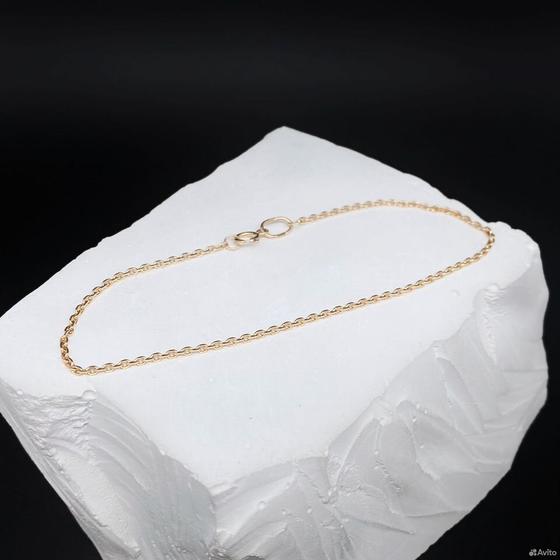 Золотой браслет 585пр. вес: 1,33гр. длина: 19см
