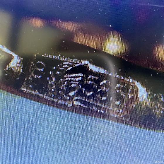 Золотая подвеска с камнями 585пр. вес: 1,75гр