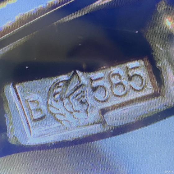 Золотой крест 585пр. вес: 1,39гр