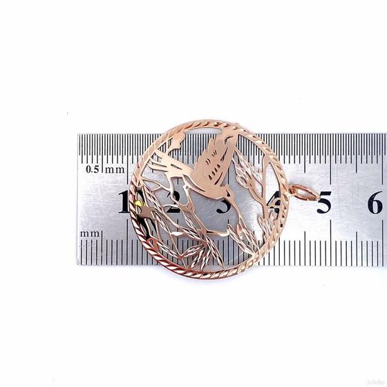 Золотая подвеска 585пр. вес: 2,12гр