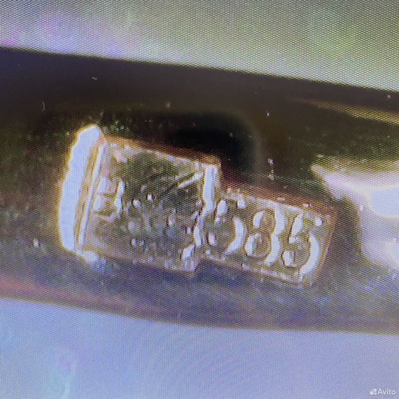 Золотое кольцо с камнем 585пр. размер: 18