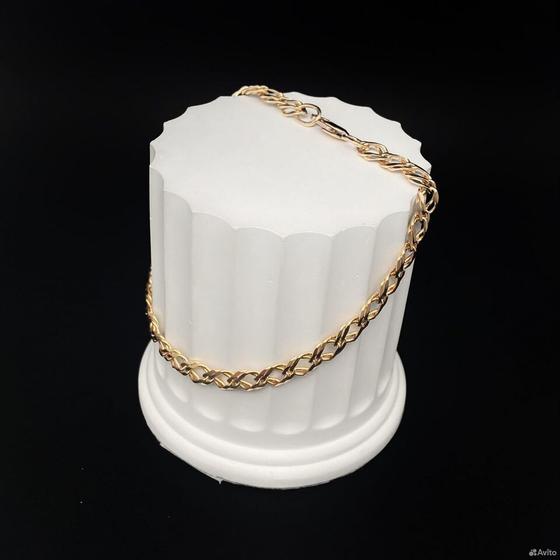 Золотой браслет 585пр. вес: 6,28гр. длина: 20см