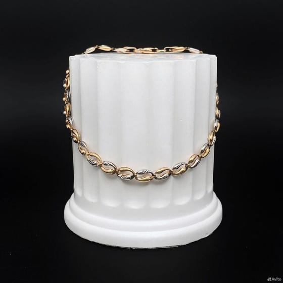 Золотой браслет 585пр. вес: 3,28гр. длина: 20см