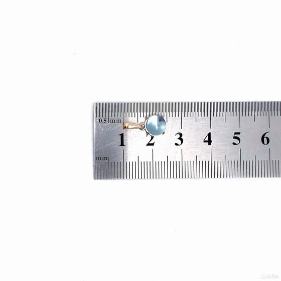 Золотая подвеска с камнем 585пр. вес: 0,90гр