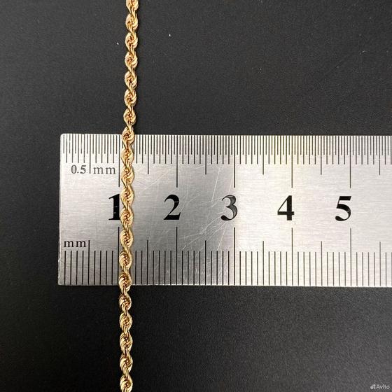 Золотая цепь 585пр. вес: 8,08гр. длина: 49см