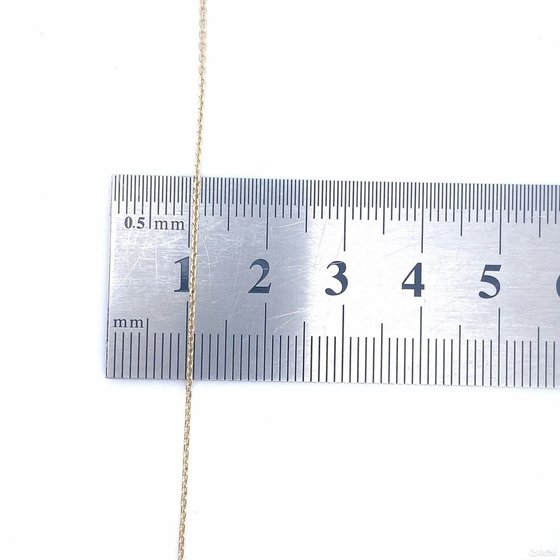 Золотая цепь 585пр. вес: 1,35гр. длина: 41см