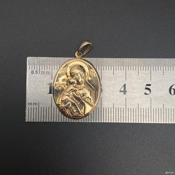 Золотая подвеска 585пр. вес: 1,53гр