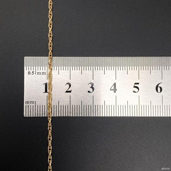 Золотая цепь 585пр. вес: 4,32гр. длина: 45см